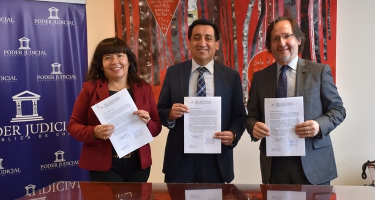 La Araucanía: Tribunal Tributario y Aduanero firmó convenio con C. de Apelaciones de Temuco